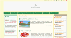 Desktop Screenshot of mairie-linxe.fr